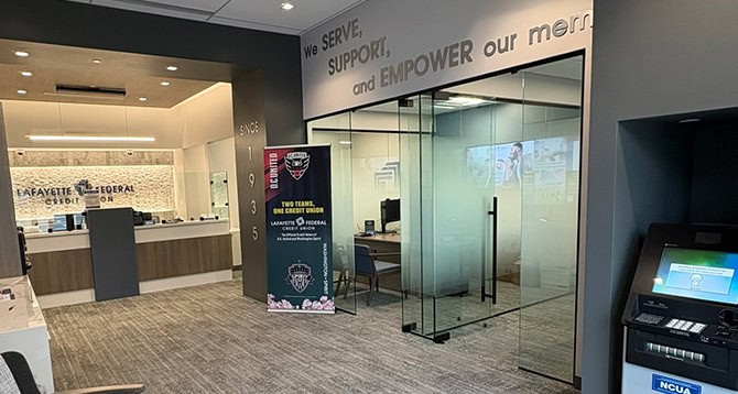 New Lafayette Federal Credit Union Columbia Heights Branch lobby