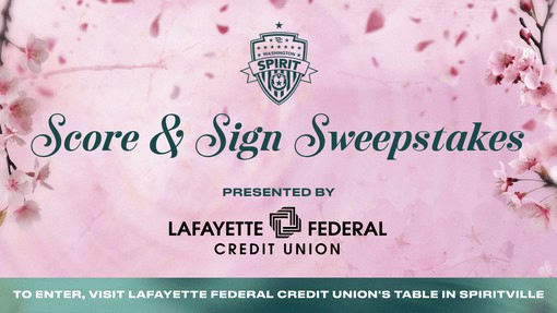 Spirit Sweepstakes Graphic